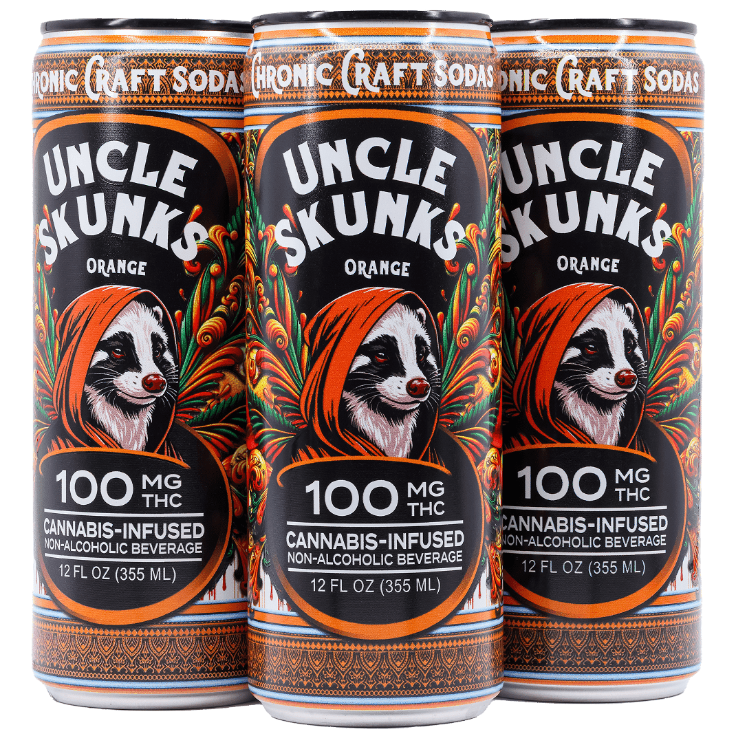 Uncle Skunk Delta 9 Soda - Orange 100mg - Asheville Dispensary