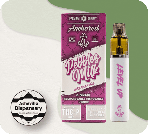 THCP Disposable Vape - Pebblez Milk