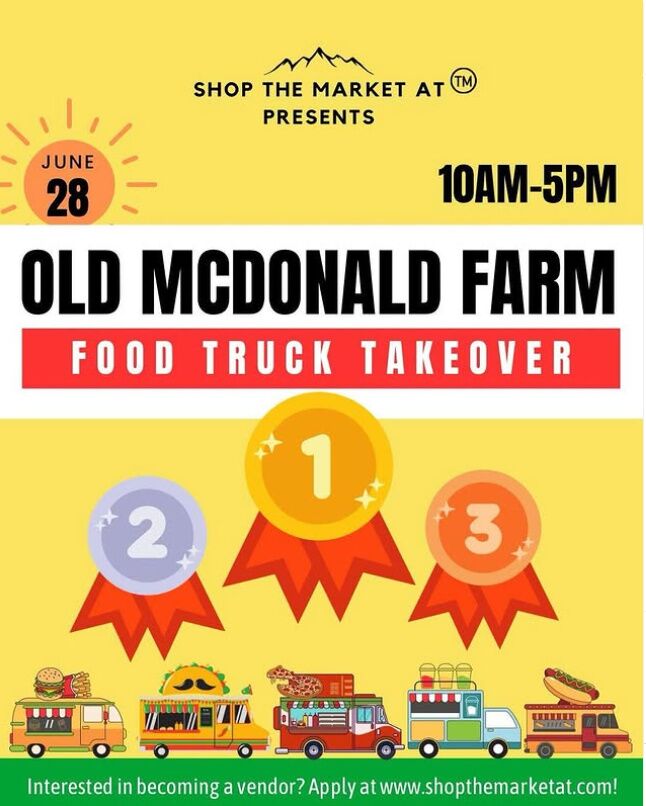 <h1 class="tribe-events-single-event-title">Old McDonald Farm Food Truck Takeover</h1> <h1 class="tribe-events-single-event-title">Old McDonald Farm Food Truck Takeover</h1>