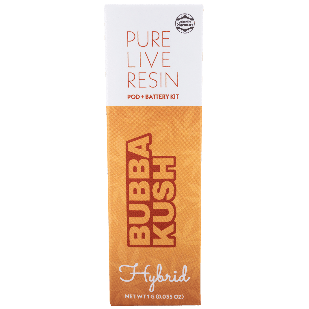 Bubba Kush THCA Live Resin Vape - Asheville Dispensary